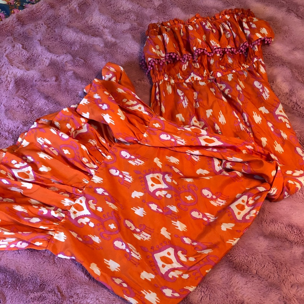Mud Pie Orange Maxi